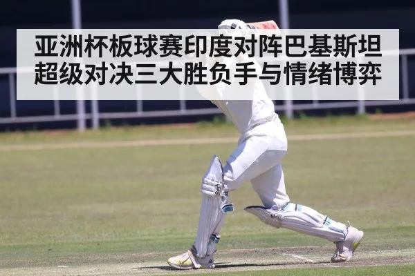 亚洲杯板球赛印度对阵巴基斯坦超级对决三大胜负手与情绪博弈 - kaiyun